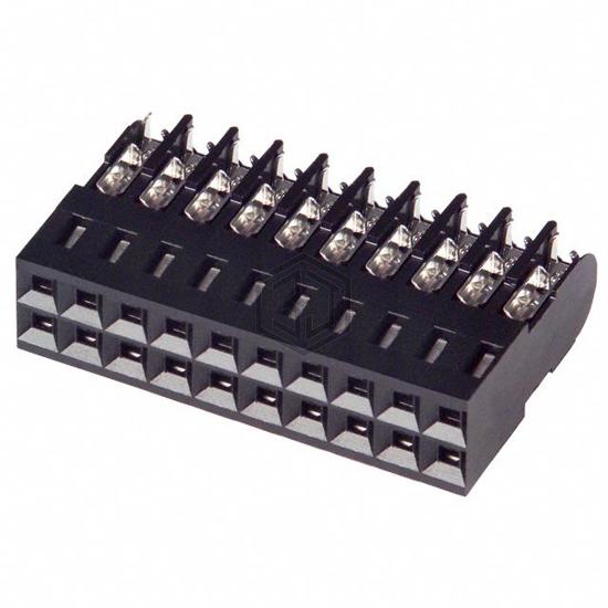 5-102398-8 - TE Connectivity AMP Connectors - Rectangular Connectors - Free Hanging, Panel Mount