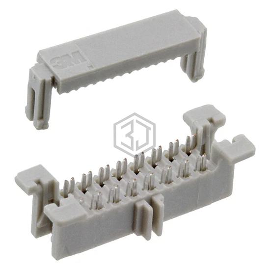 45116-020030 - 3M - Rectangular Connectors - Free Hanging, Panel Mount