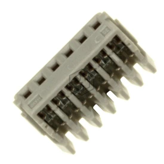 353293-6 - TE Connectivity AMP Connectors - Rectangular Connectors - Free Hanging, Panel Mount