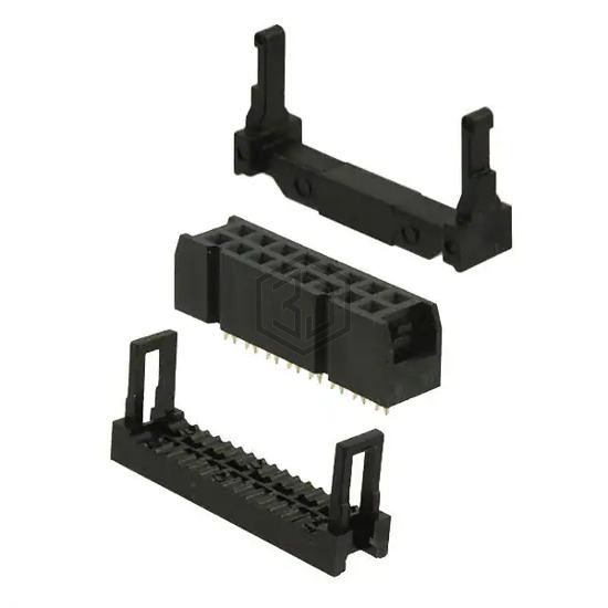 SFH213-PPPC-D08-ID-BK-M181 - Sullins Connector Solutions - Rectangular Connectors - Free Hanging, Panel Mount