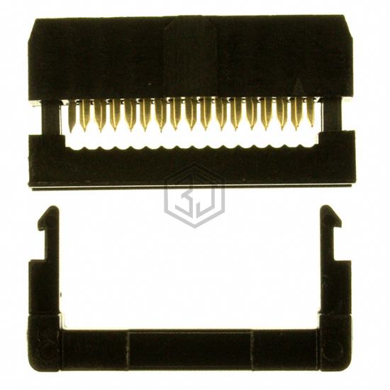 SFH213-PPPN-D08-ID-BK - Sullins Connector Solutions - Rectangular Connectors - Free Hanging, Panel Mount