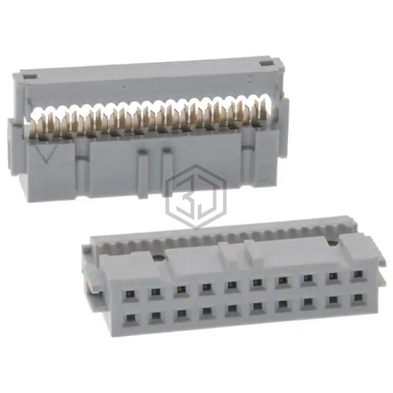 71600-120LF - Amphenol ICC (FCI) - Rectangular Connectors - Free Hanging, Panel Mount