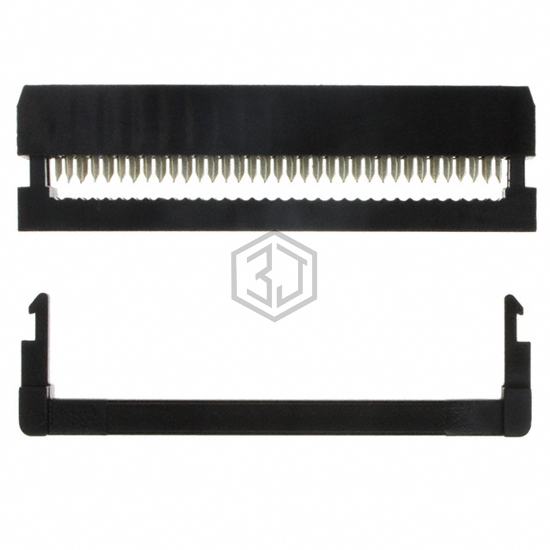SFH213-PPPN-D17-ID-BK - Sullins Connector Solutions - Rectangular Connectors - Free Hanging, Panel Mount