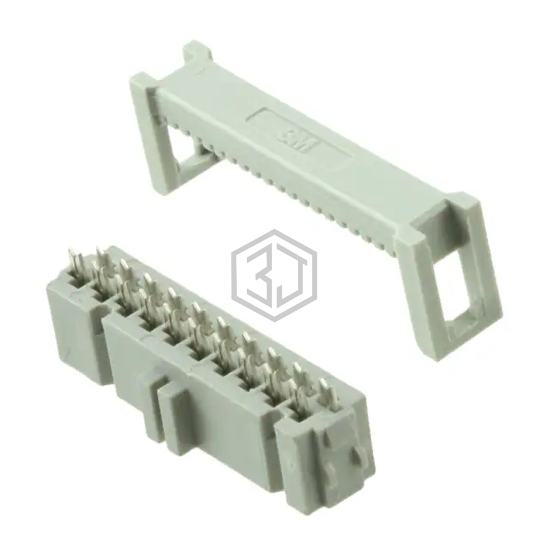 D89120-0101HK - 3M - Rectangular Connectors - Free Hanging, Panel Mount