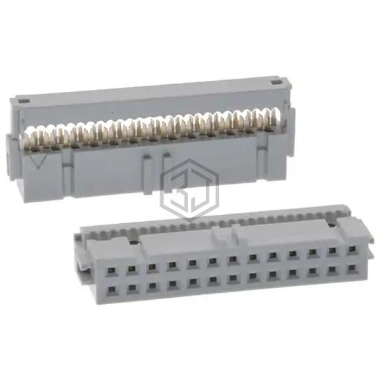 71600-126LF - Amphenol ICC (FCI) - Rectangular Connectors - Free Hanging, Panel Mount
