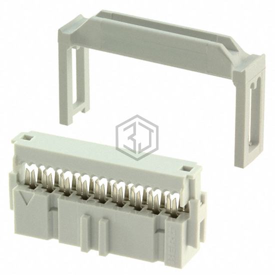 71600-018LF - Amphenol ICC (FCI) - Rectangular Connectors - Free Hanging, Panel Mount