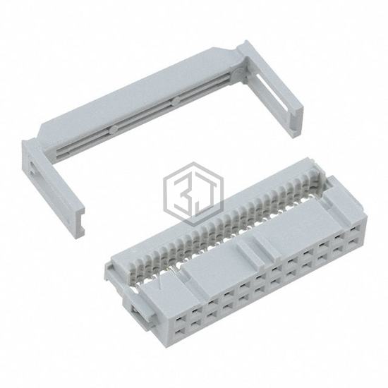 71600-024LF - Amphenol ICC (FCI) - Rectangular Connectors - Free Hanging, Panel Mount