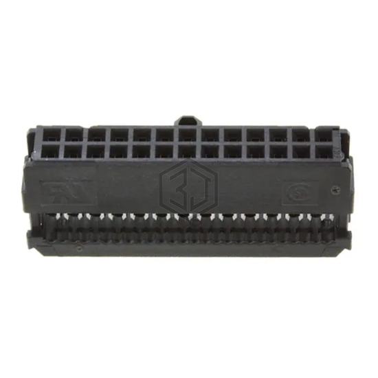 1658622-6 - TE Connectivity AMP Connectors - Rectangular Connectors - Free Hanging, Panel Mount