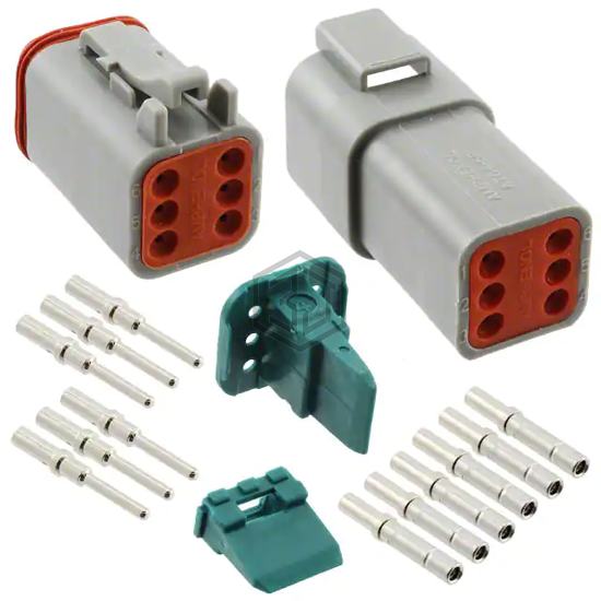 AT6PS-CKIT - Amphenol Sine Systems Corp - Rectangular Connectors - Free Hanging, Panel Mount