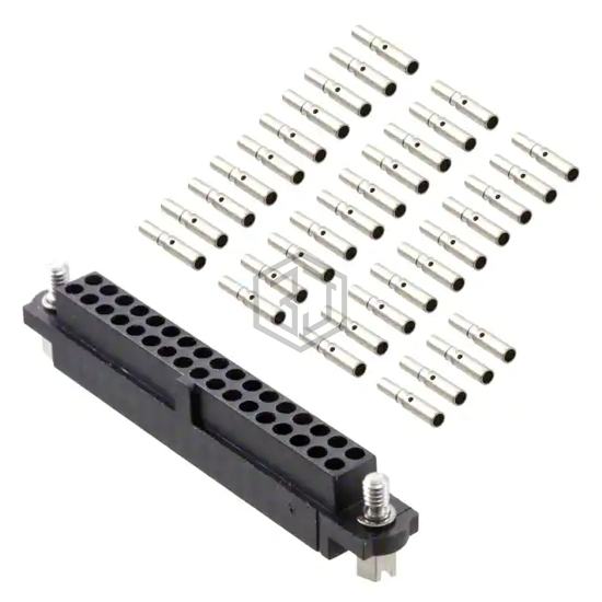 M80-4803442 - Harwin Inc. - Rectangular Connectors - Free Hanging, Panel Mount