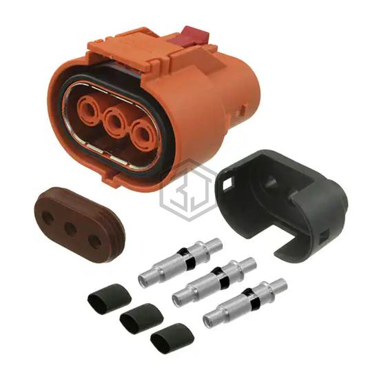 ELP3A03 - Amphenol Industrial Operations - Rectangular Connectors - Free Hanging, Panel Mount