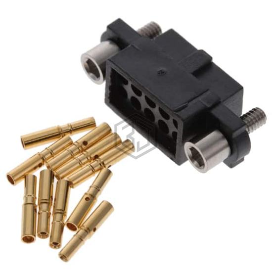 M80-4861005A - Harwin Inc. - Rectangular Connectors - Free Hanging, Panel Mount