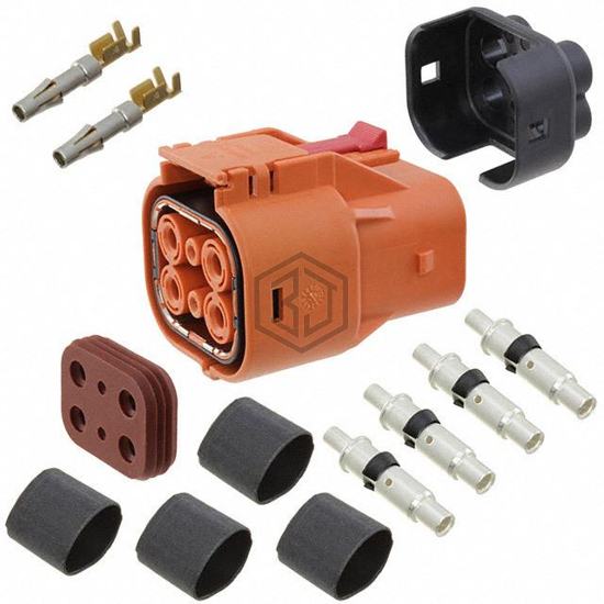 ELP4A01 - Amphenol Industrial Operations - Rectangular Connectors - Free Hanging, Panel Mount