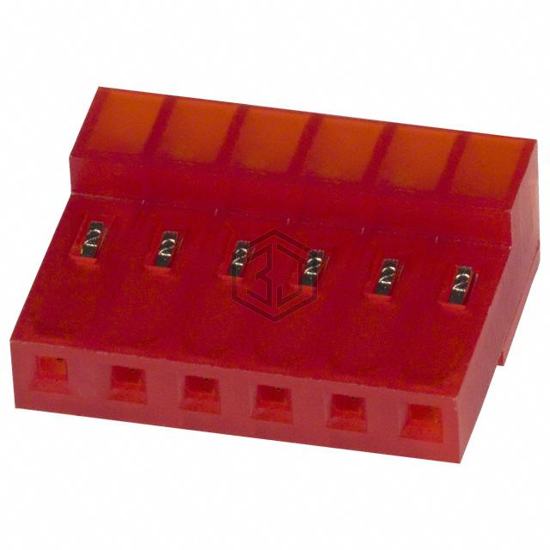 3-640433-6 - TE Connectivity AMP Connectors - Rectangular Connectors - Free Hanging, Panel Mount