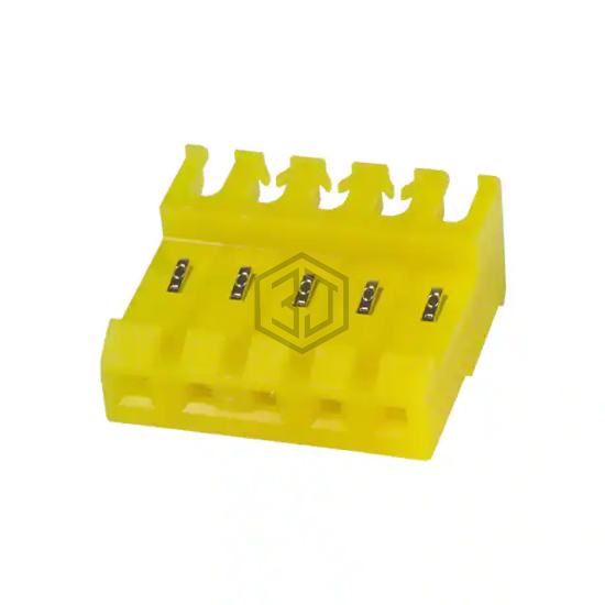3-640600-5 - TE Connectivity AMP Connectors - Rectangular Connectors - Free Hanging, Panel Mount