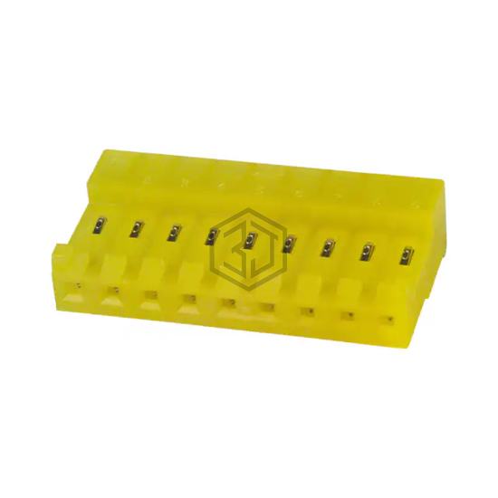 643818-9 - TE Connectivity AMP Connectors - Rectangular Connectors - Free Hanging, Panel Mount