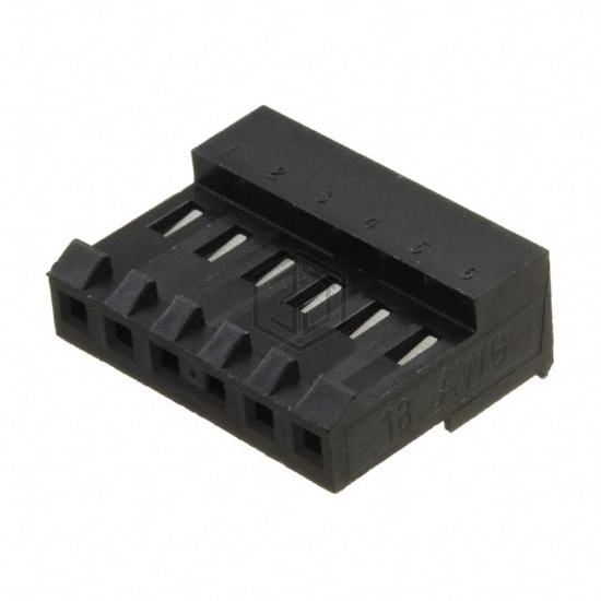 3-644860-6 - TE Connectivity AMP Connectors - Rectangular Connectors - Free Hanging, Panel Mount