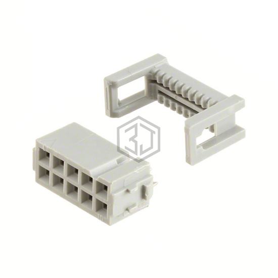 D89110-0001HK - 3M - Rectangular Connectors - Free Hanging, Panel Mount