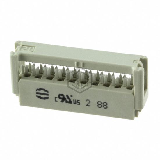 09185206804 - HARTING - Rectangular Connectors - Free Hanging, Panel Mount