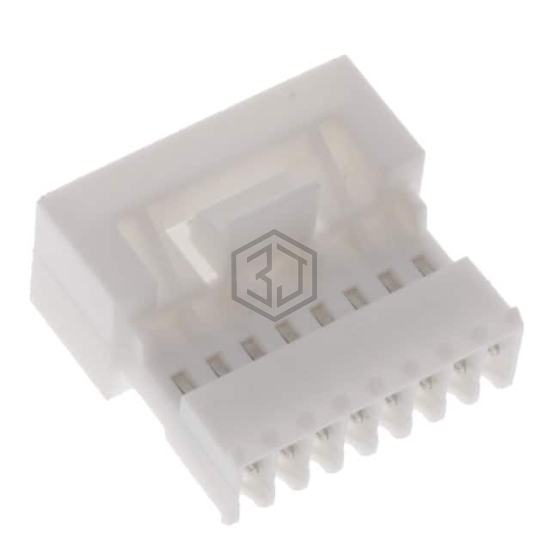 3-647001-8 - TE Connectivity AMP Connectors - Rectangular Connectors - Free Hanging, Panel Mount