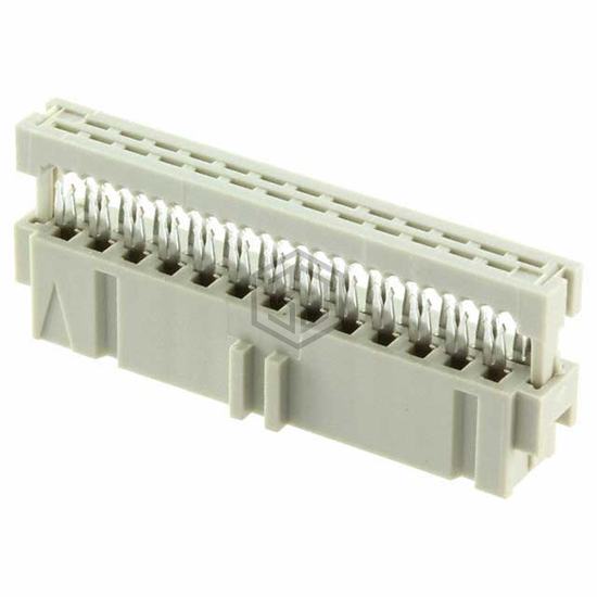 2-215911-6 - TE Connectivity AMP Connectors - Rectangular Connectors - Free Hanging, Panel Mount