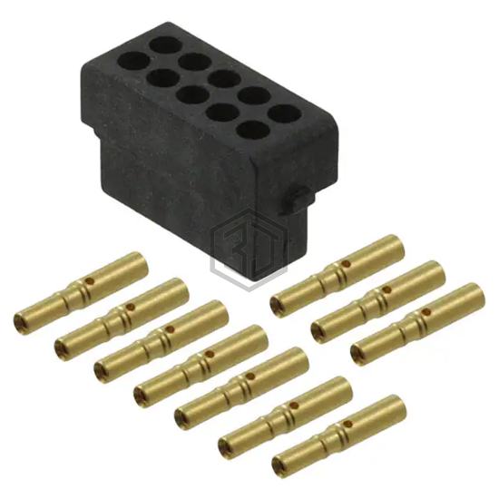 M80-8441045 - Harwin Inc. - Rectangular Connectors - Free Hanging, Panel Mount