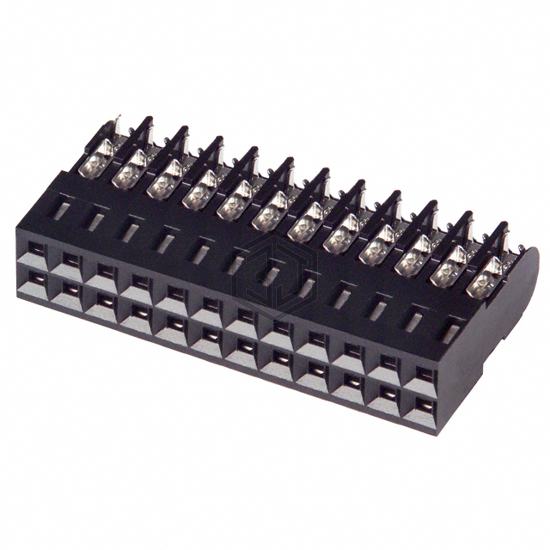 6-102448-0 - TE Connectivity AMP Connectors - Rectangular Connectors - Free Hanging, Panel Mount