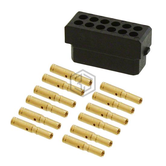 M80-7881205 - Harwin Inc. - Rectangular Connectors - Free Hanging, Panel Mount