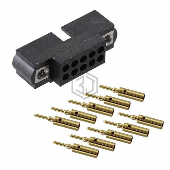 M80-5601005 - Harwin Inc. - Rectangular Connectors - Free Hanging, Panel Mount
