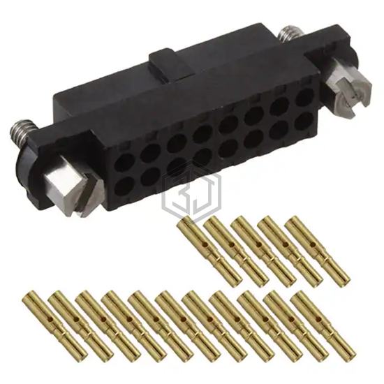 M80-4601605 - Harwin Inc. - Rectangular Connectors - Free Hanging, Panel Mount