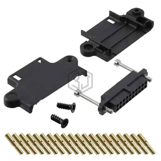 M80-9402005 - Harwin Inc. - Rectangular Connectors - Free Hanging, Panel Mount