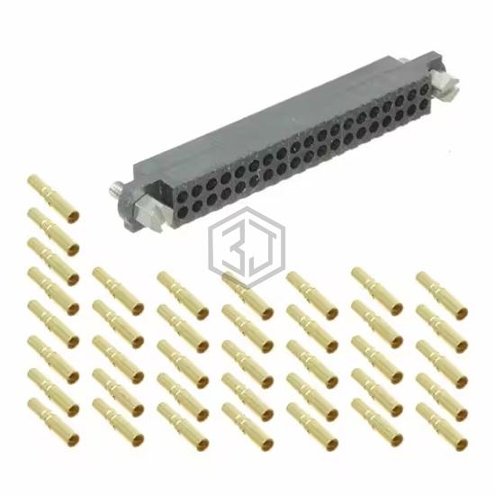 M80-4613805 - Harwin Inc. - Rectangular Connectors - Free Hanging, Panel Mount