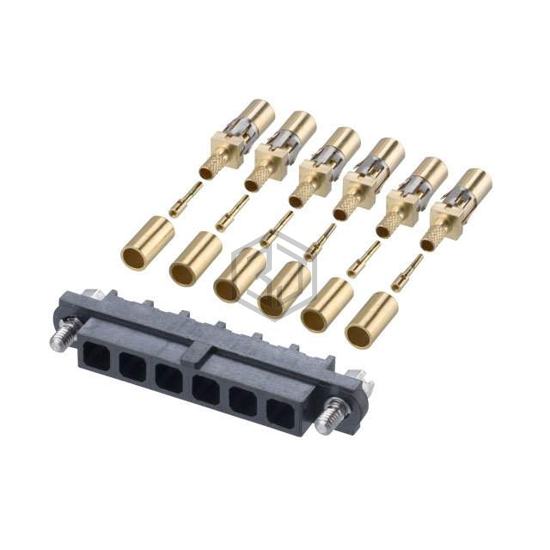 M80-FC305F1-06 - Harwin Inc. - Rectangular Connectors - Free Hanging, Panel Mount