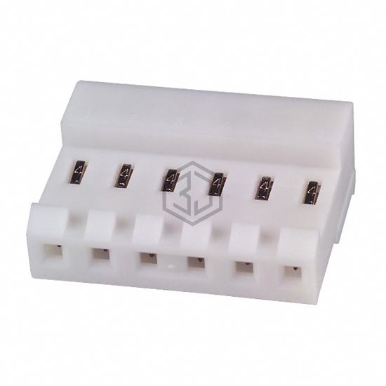 3-640429-6 - TE Connectivity AMP Connectors - Rectangular Connectors - Free Hanging, Panel Mount