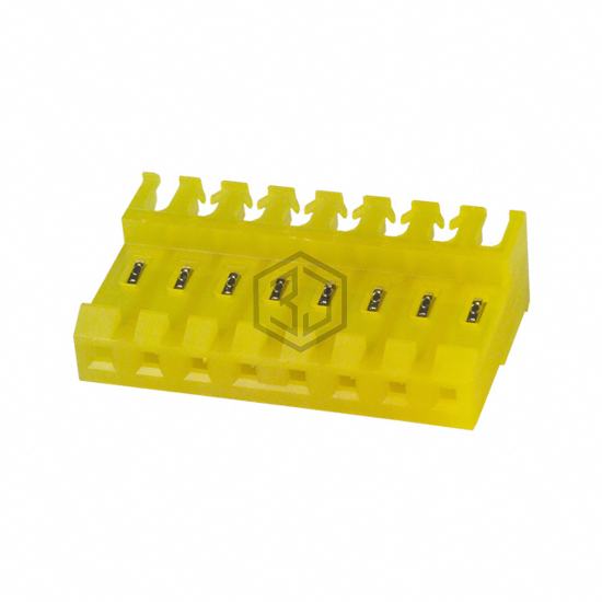 3-640600-8 - TE Connectivity AMP Connectors - Rectangular Connectors - Free Hanging, Panel Mount