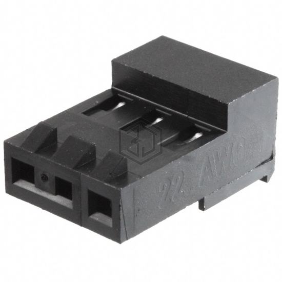3-644371-3 - TE Connectivity AMP Connectors - Rectangular Connectors - Free Hanging, Panel Mount