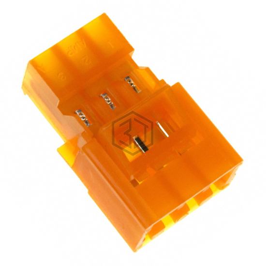 641435-3 - TE Connectivity AMP Connectors - Rectangular Connectors - Free Hanging, Panel Mount