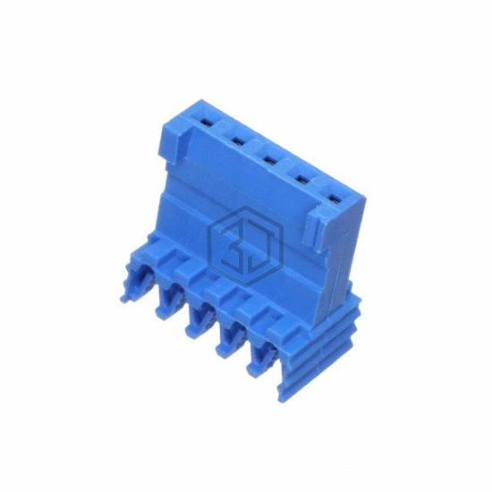 281711-5 - TE Connectivity AMP Connectors - Rectangular Connectors - Free Hanging, Panel Mount