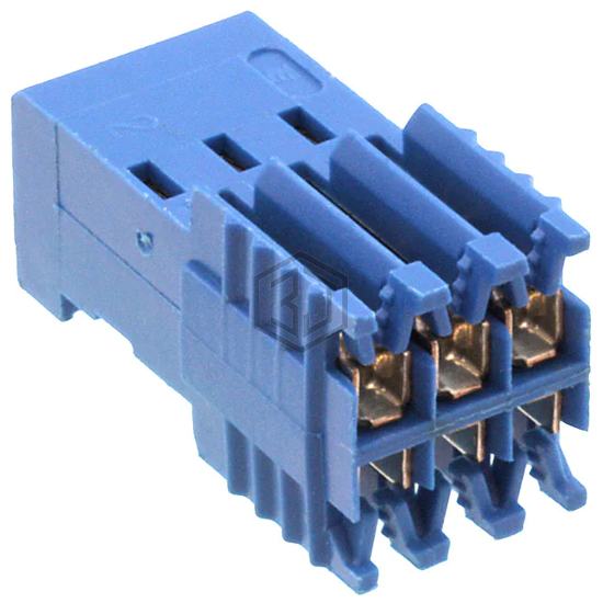 281792-3 - TE Connectivity AMP Connectors - Rectangular Connectors - Free Hanging, Panel Mount