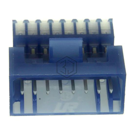 3-647002-8 - TE Connectivity AMP Connectors - Rectangular Connectors - Free Hanging, Panel Mount