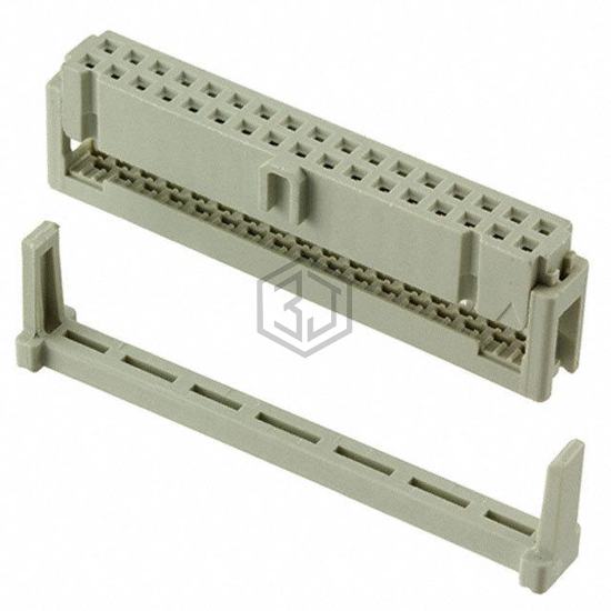 09185346814 - HARTING - Rectangular Connectors - Free Hanging, Panel Mount