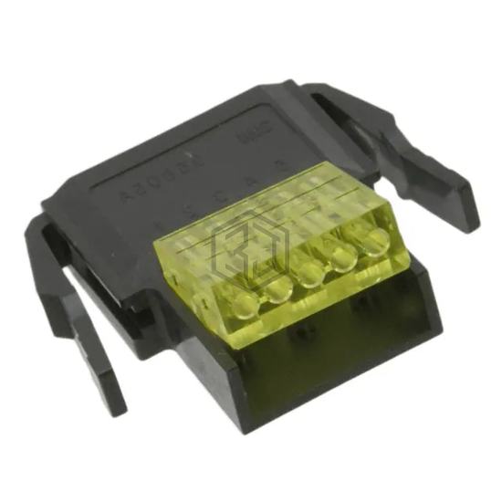 35805-6200-AP0GF - 3M - Rectangular Connectors - Free Hanging, Panel Mount
