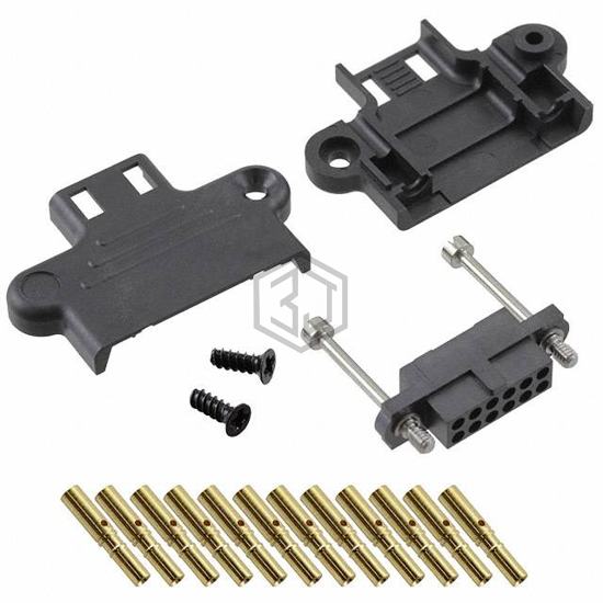 M80-9411205 - Harwin Inc. - Rectangular Connectors - Free Hanging, Panel Mount