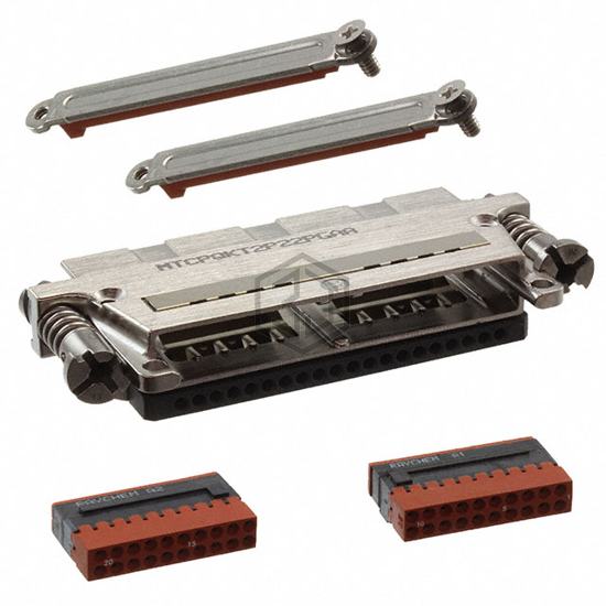 MTCPQKT2P22PGAA - TE Connectivity Aerospace, Defense and Marine - Rectangular Connectors - Free Hanging, Panel Mount