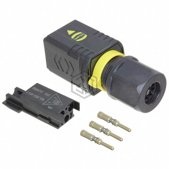 09461453420 - HARTING - Rectangular Connectors - Free Hanging, Panel Mount