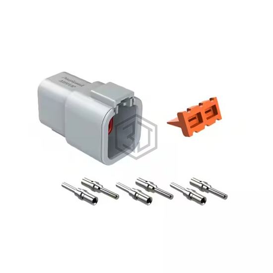 ATP04-6P-KIT01 - Amphenol Sine Systems Corp - Rectangular Connectors - Free Hanging, Panel Mount