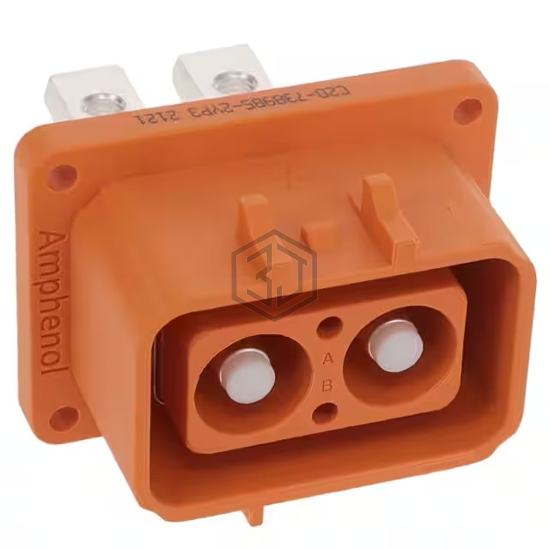ELRA2Y0301 - Amphenol Industrial Operations - Rectangular Connectors - Free Hanging, Panel Mount