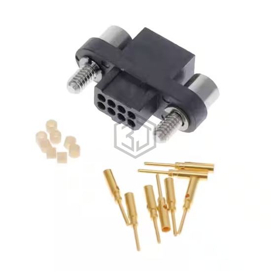MHDAS2M008AE01 - Amphenol Socapex - Rectangular Connectors - Free Hanging, Panel Mount