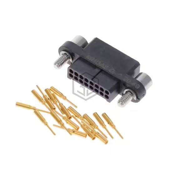 MHDAS2M016GE01 - Amphenol Socapex - Rectangular Connectors - Free Hanging, Panel Mount