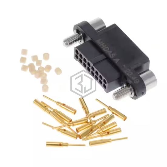 MHDAS2M016AE01 - Amphenol Socapex - Rectangular Connectors - Free Hanging, Panel Mount